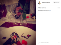 Dominika Richterová sa netají tým, že je zamilovaná. Na Valentína zverejnila fotku z romantickej večere s neznámym mladíkom.