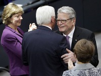 Steinmeier prijal gratulácie od exprezidenta Gaucka