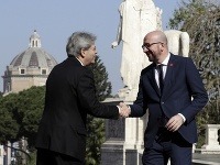 Paolo Gentiloni a Charles Michel