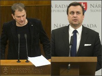 Igor Matovič a Andrej Danko Igor Matovič a Andrej Danko