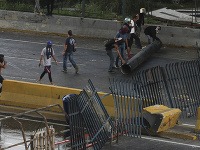 Protivládne demonštrácie vo Venezuele