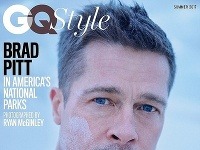 Brad Pitt zdobí tiitulku magazínu GQ Style. Úsmev na jeho tvári však nenájdete...