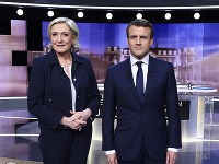 Emmanuel Macron a Marine Le Penová.