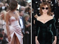 Na filmovom festivale v Cannes nie je núdza o provokatívne outfity. 