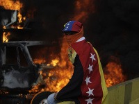 Šialené protesty vo Venezuele