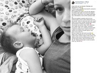 Dominika Mirgová skončila so synčekom v nemocnici. 