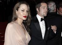 Angelina Jolie a Brad Pitt na festivale v Cannes.