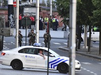Belgickí vojaci odvrátili pokus o bombový útok v Bruseli