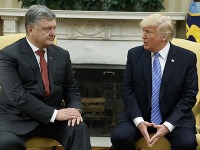 Donald Trump sa stretol s Petrom Porošenkom Donald Trump sa stretol s Petrom Porošenkom