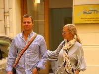 Zuzana Belohorcová s manželom Vlastimilom Hájkom