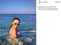 Karin Haydu si aktuálne užíva slnko a relax na exotickej dovolenke.