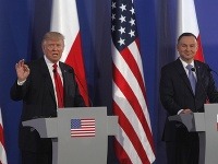 Donald Trump a Andrzej Duda