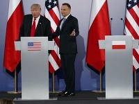 Donald Trump a Andrzej Duda