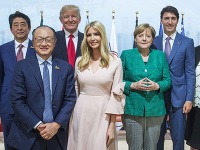 Ivanka Trump so zástupcami najmocnejších štátov.