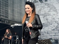 Lucie Bílá cez víkend spievala na festivale České hrady.