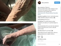 Alice Bendová sa filmovou maskou pochválila na Instagrame.