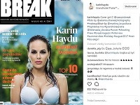 Karin Haydu sa objavila na titulke pánskeho časopisu.