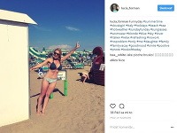 Lucia Forman Habancová zverejnila fotku z dovolenky, na ktorej je len v plavkách. 