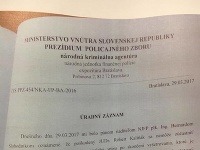 Rajtárov dôkaz o riadení polície Kaliňákom
