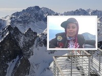 Dostať sa na Lomnický štít stálo Slovenky veľa úsilia Dostať sa na Lomnický štít stálo Slovenky veľa úsilia