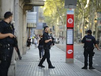 Polícia v pohotovosti po útoku v Barcelone