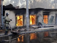 Požiar v Rostove na Done
