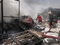 Výbuch bomby na trhovisku v Bagdade