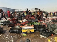 Výbuch bomby na trhovisku v Bagdade