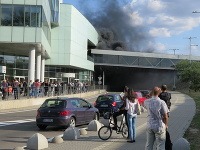 V utorok vypukol v bratislavskom obchodnom centre požiar