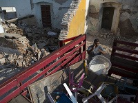 Spúšť po zemetrasení v Mexiku