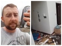 Z domu zostali len trosky Z domu zostali len trosky