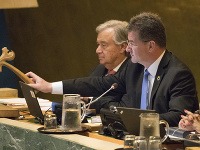 Lajčák predstavil v OSN svoju víziu venovanú prevencii, ľuďom a prosperite
