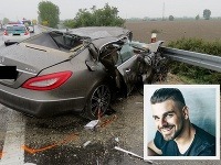 Z mercedesu zostal vrak. Z mercedesu zostal vrak.