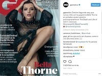Bella Thorne ozdobila svojim sexepílom aktuálne vydanie magazínu GQ Mexico. Pohľad na jej kolená prezrádza, že jej požiadavke, aby neboli fotky retušované, vyhoveli.  