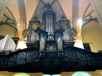 Organ v Konkatedrále sv. Mikuláša v Prešove pochádzajúci zo 17. storočia.