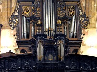 Organ v Konkatedrále sv. Mikuláša v Prešove pochádzajúci zo 17. storočia.