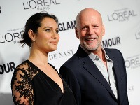 Bruce Willis s manželkou Emmou