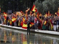 Demonštrácie v Španielsku.