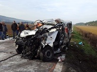 Smrteľná zrážka pri Prievidzi. Smrteľná zrážka pri Prievidzi.