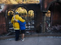 Požiare v Kalifornii si vyžiadali už 38 mŕtvych.