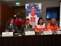 Tlačová konferencia k Európskemu dňu záchrany života. 