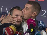 Andrej Babiš a Marek Prchal Andrej Babiš a Marek Prchal
