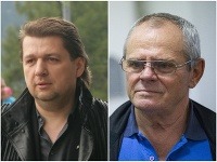 Ladislav Bašternák, Milan Kňažko Ladislav Bašternák, Milan Kňažko