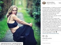 Vlastina Svátková zverejnila na Instagrame fotku, ktorou chcela upozorniť na svoj nový projekt JSEM, ktorý sa zaoberá problematikou anorexie a bulímie.