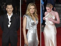 Johnny Depp, Michelle Pfeiffer a Camilla Kerslake na čevenom koberci zaujali. 