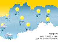 Počasie: Tuhá zima si ani neškrtne, za to by sme mali vytiahnuť dáždniky