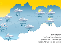 Počasie: Tuhá zima si ani neškrtne, za to by sme mali vytiahnuť dáždniky