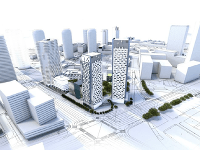 Bratislava: V meste chcú postaviť komplex Portum s dvoma výškovými budovami