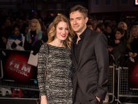 Topher Grace a Ashley Hinshaw Topher Grace a Ashley Hinshaw