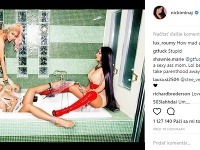 Nicki Minaj nafotila sériu vulgárnych fotografií. 